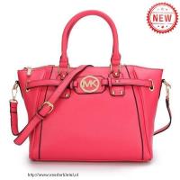 michael kors pebbled leer groot fuchsia boekentassen Shop Hoenzadriel y47qz523